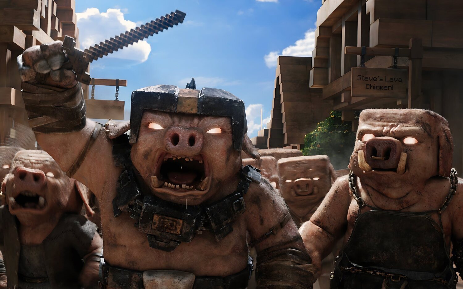 Una película de Minecraft
