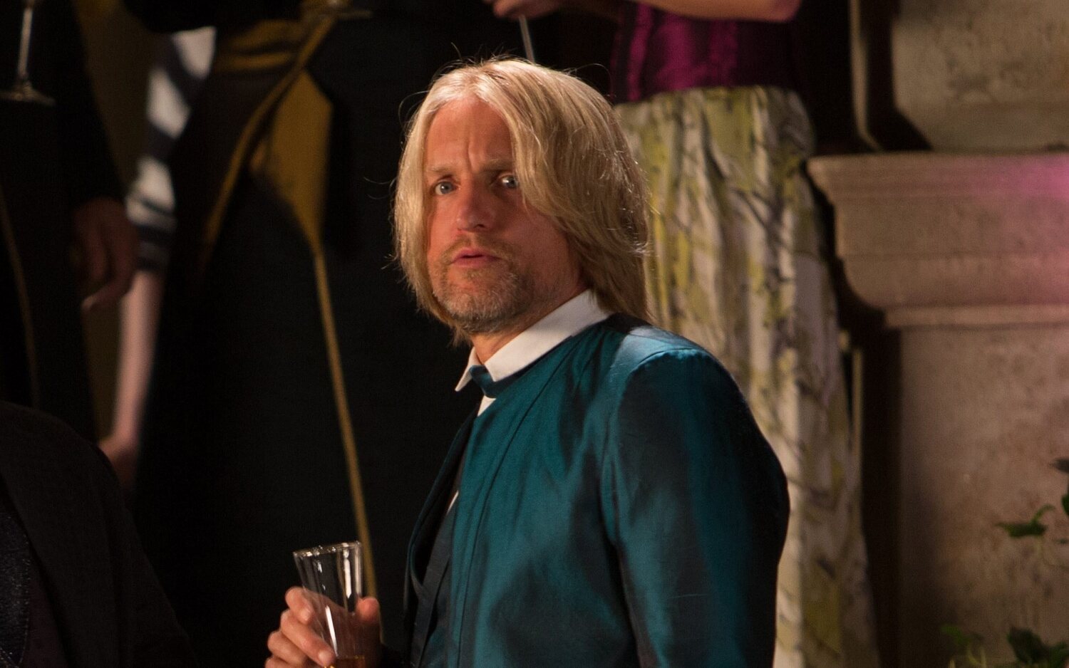 Woody Harrelson como Haymitch Abernathy en 'Los Juegos del Hambre: En llamas'