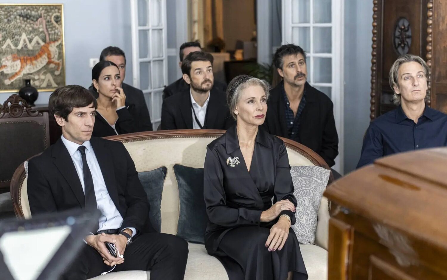 'Un funeral de locos'