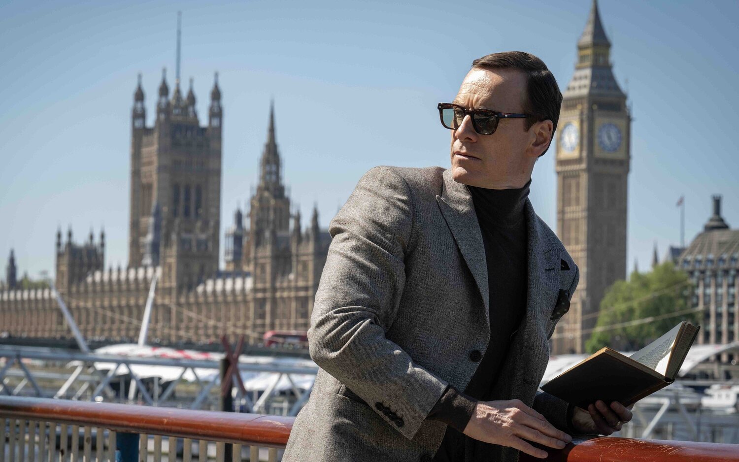 Michael Fassbender en 'Confidencial (Black Bag)' en el papel de un espía del MI6