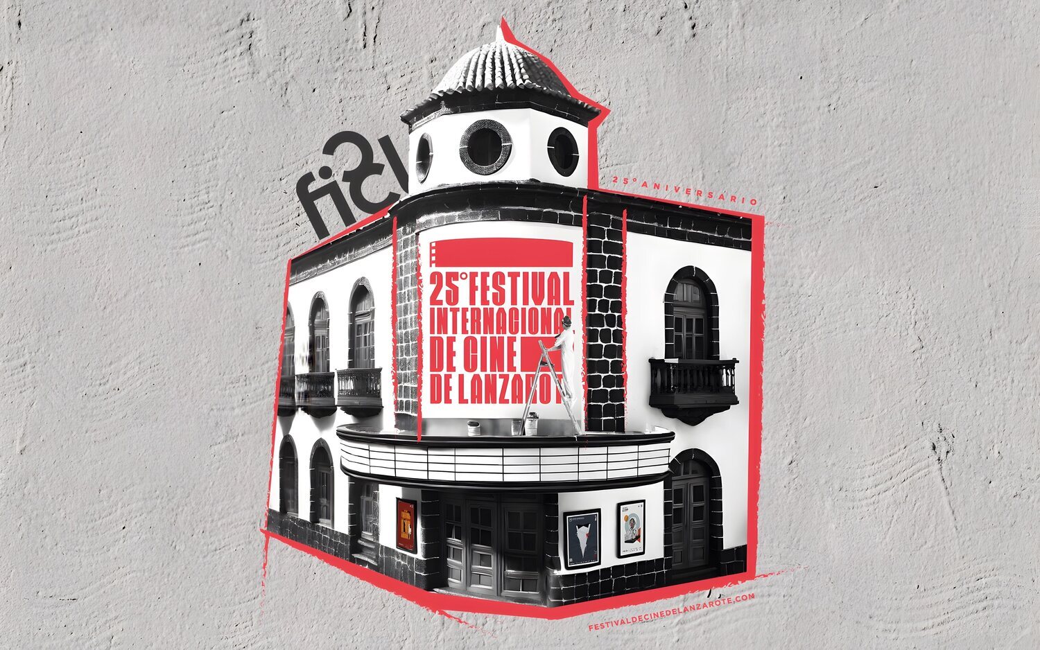 Cartel oficial del Festival Internacional de Cine de Lanzarote