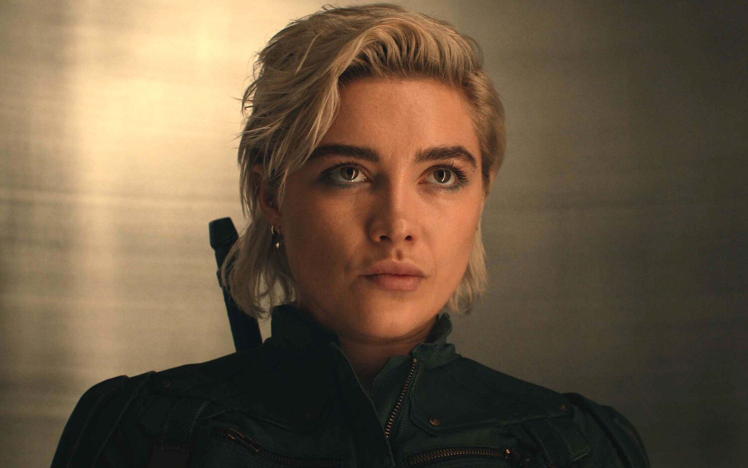 Florence Pugh como Yelena Belova, la líder de los Thunderbolts
