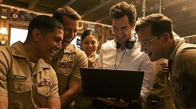 Reunión de 'Top Gun: Maverick' con Lewis Pullman, Danny Ramirez y Glen Powell