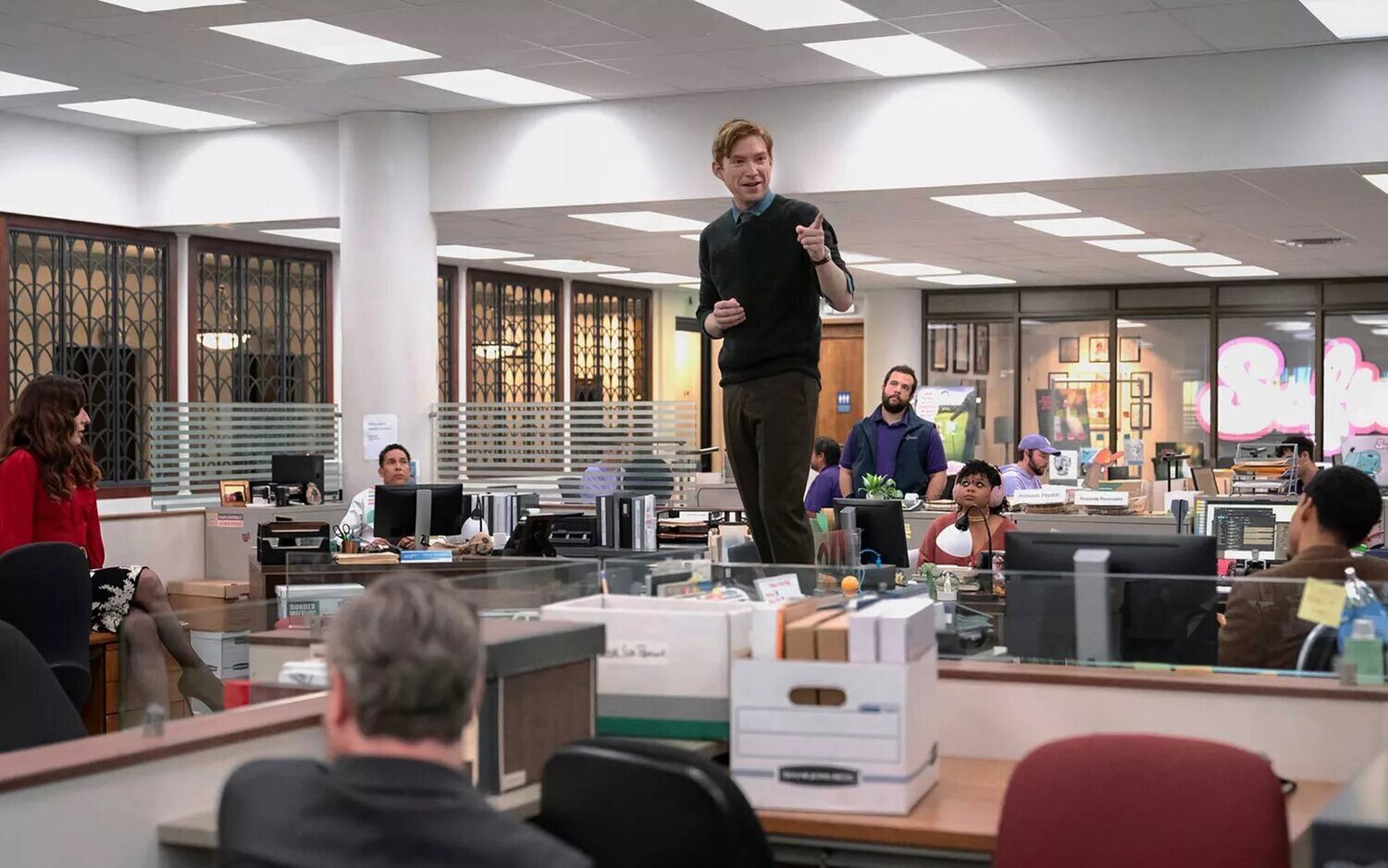 Domhnall Gleeson en 'The Paper'