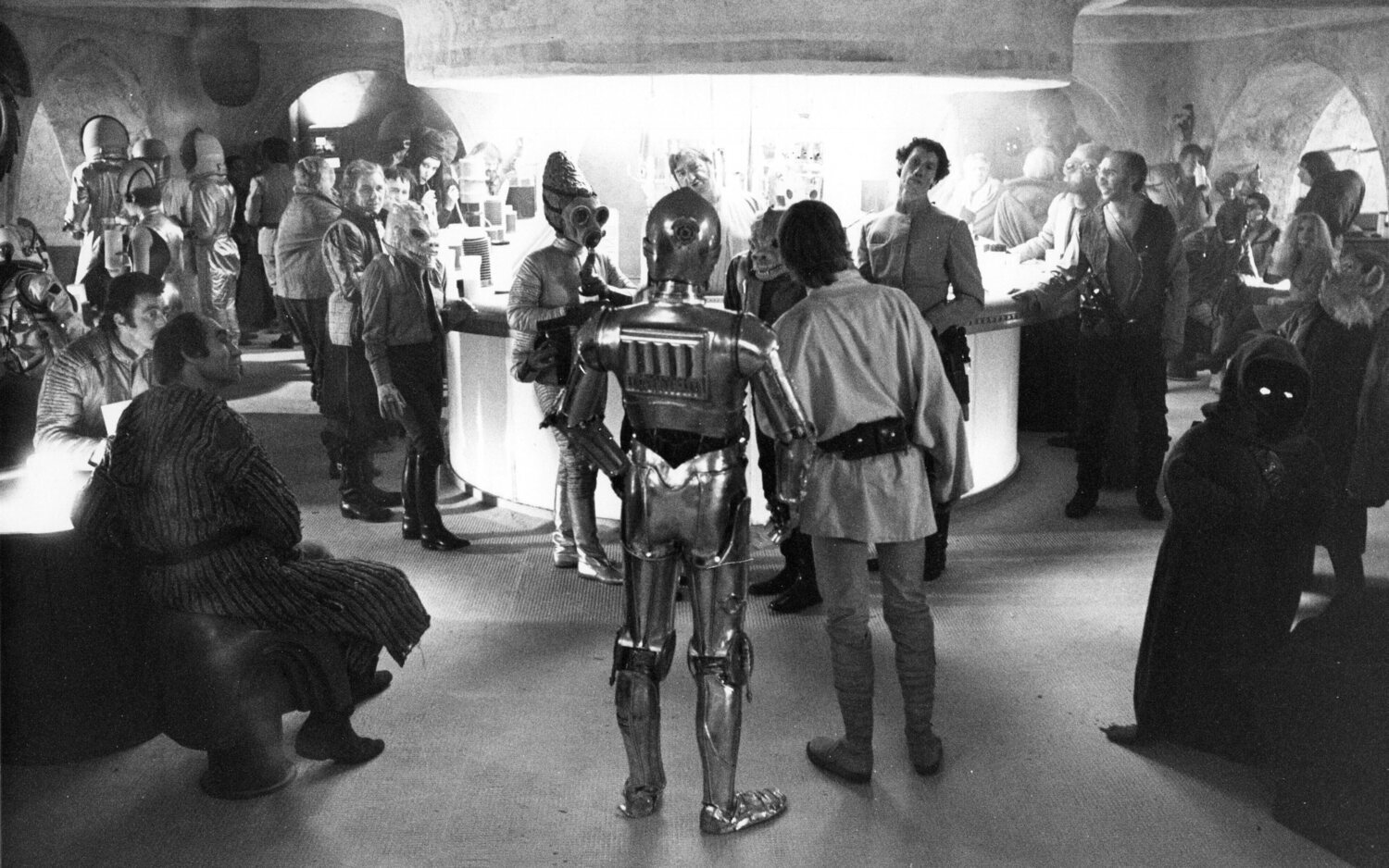 El set de 'Star Wars: Una nueva esperanza'