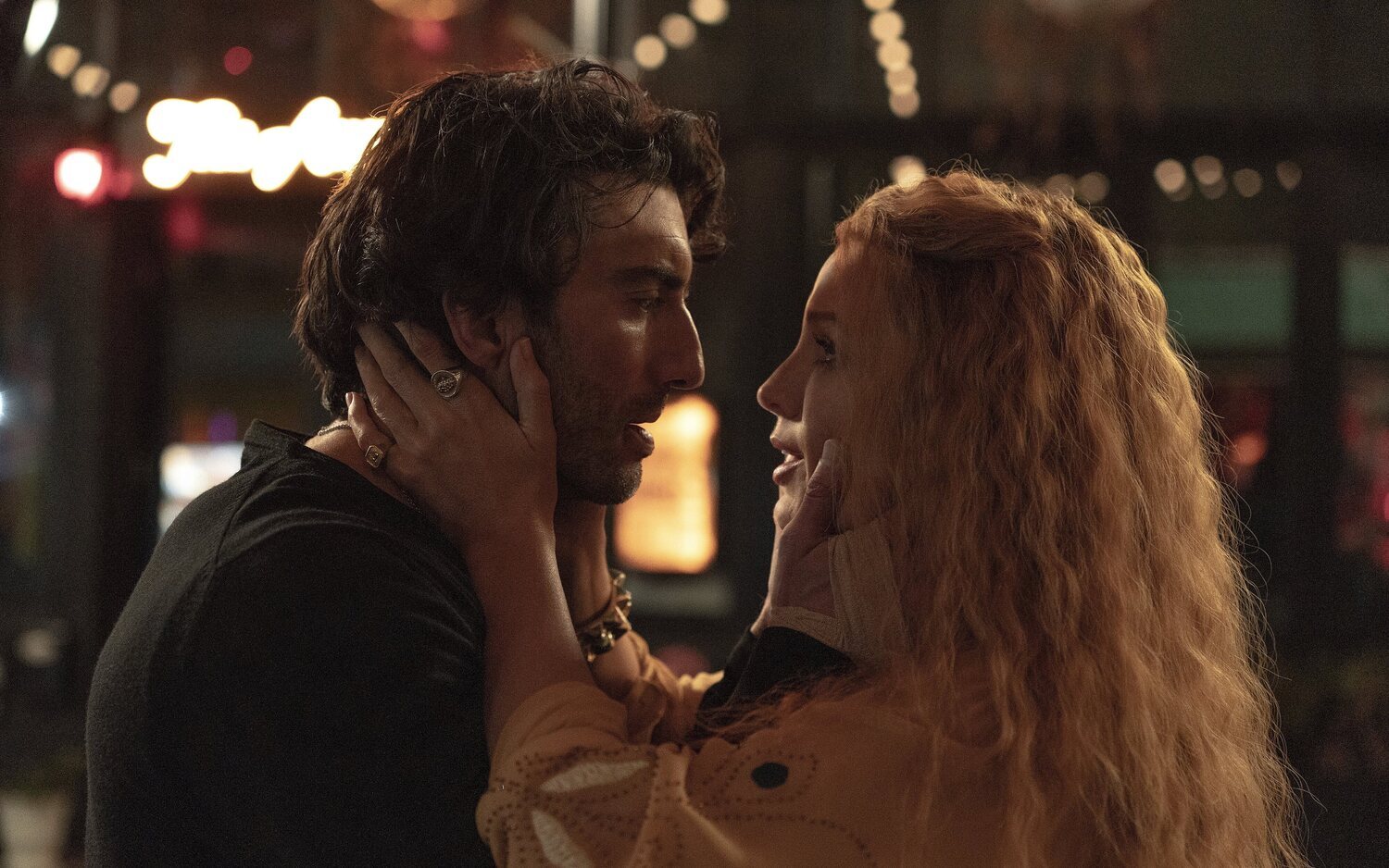 Justin Baldoni y Blake Lively en 'Romper el círculo'