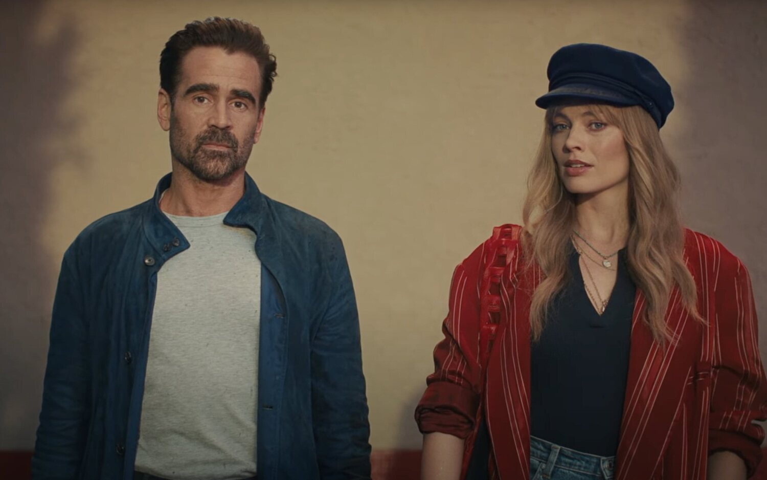 Colin Farrell y Margot Robbie en 'Un gran viaje atrevido y maravilloso'