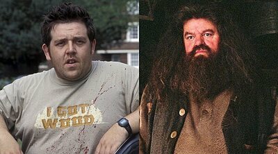 Nick Frost elogia a Robbie Coltrane, pero quiere hacer un Hagrid muy diferente en la serie de 'Harry Potter'