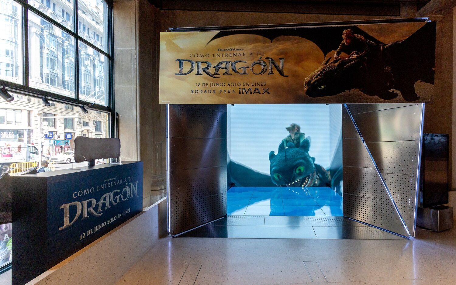 Experiencia inmersiva de 'Cómo entrenar a tu dragón'