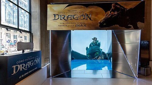 Dragones y vikingos aterrizan en Madrid en la experiencia inmersiva de 'Cómo entrenar a tu dragón'