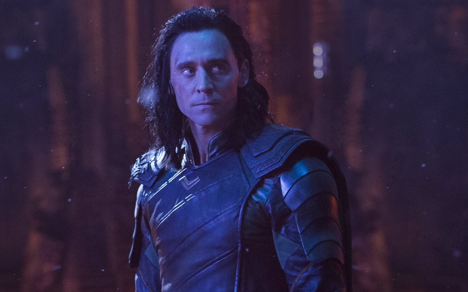 Tom Hiddleston como Loki en 'Avengers: Infinity War'