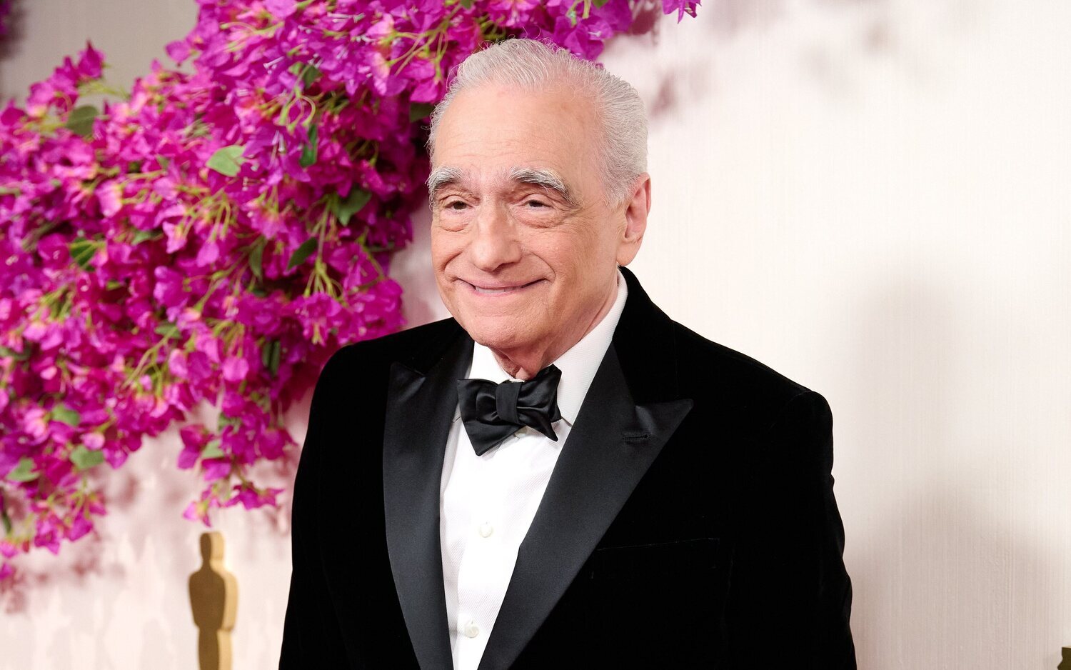 Martin Scorsese en la alfombra roja de los Oscar 2024