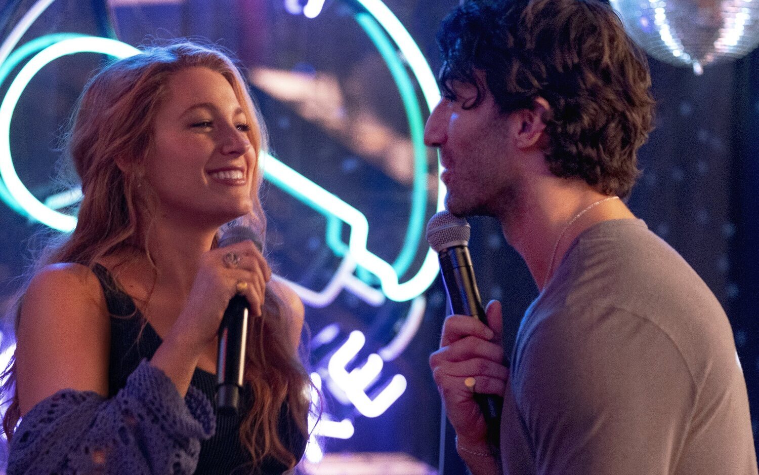 Blake Lively y Justin Baldoni en 'Romper el círculo'