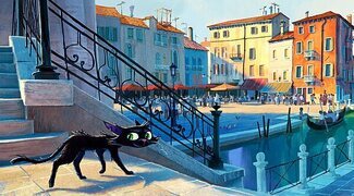 Pixar anuncia su nueva película, 'Gatto', con la que da un giro radical a su forma de hacer animación