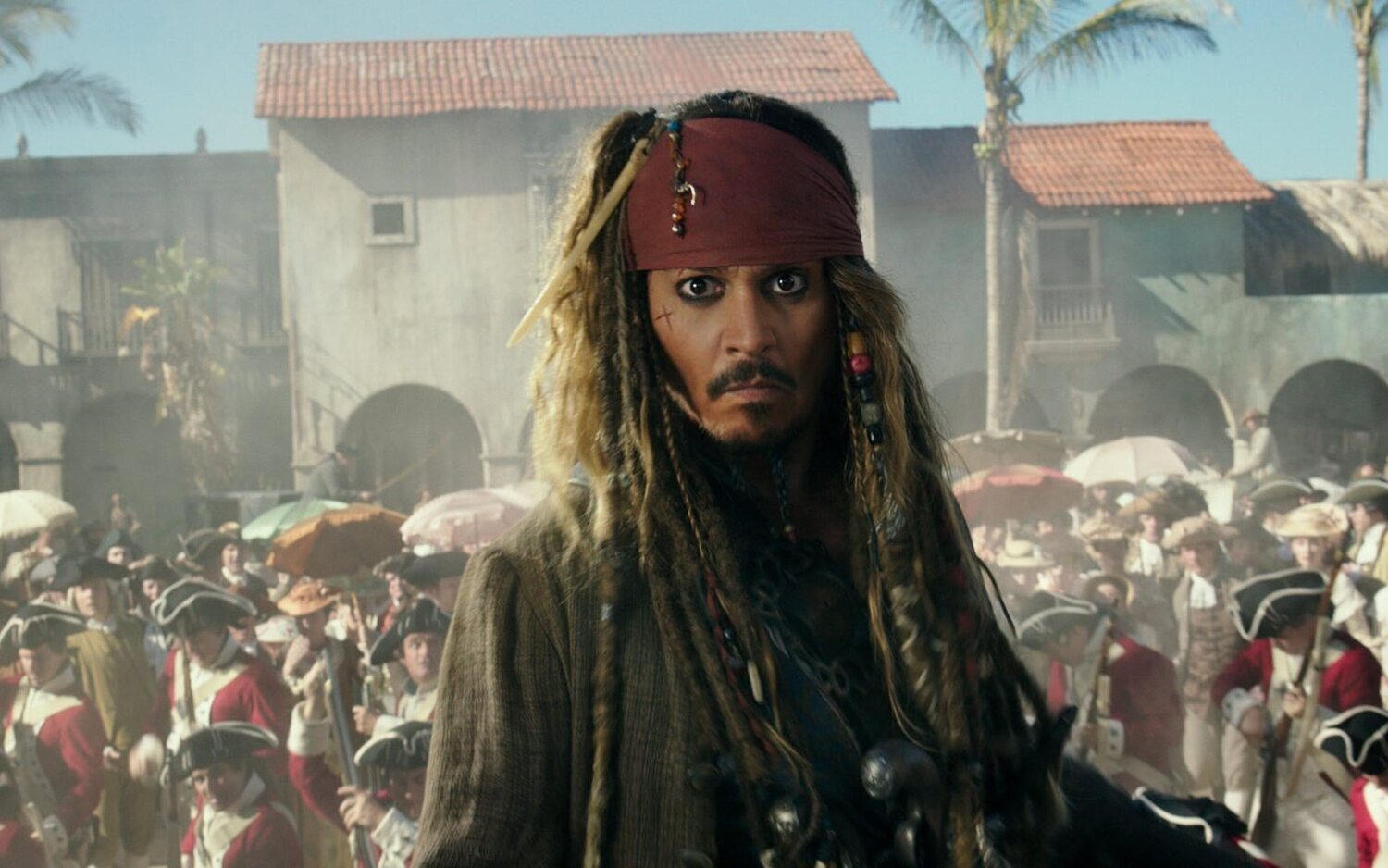 Johnny Depp vuelve a vestirse de Jack Sparrow