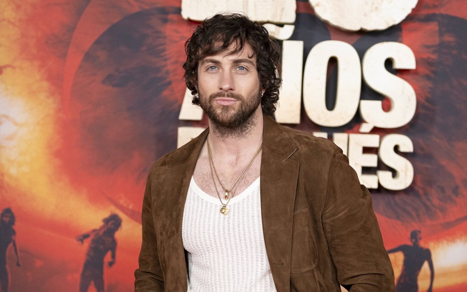 Aaron Taylor-Johnson en la presentación de '28 años después' en Madrid