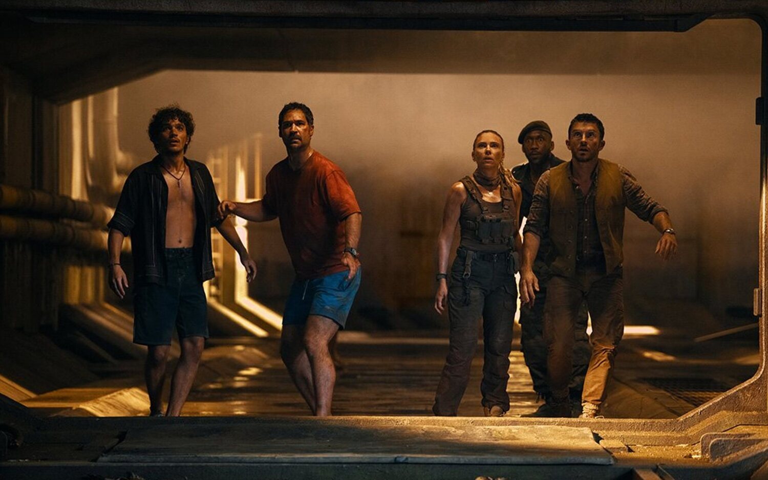 Los protagonistas (humanos) de 'Jurassic World: El renacer'