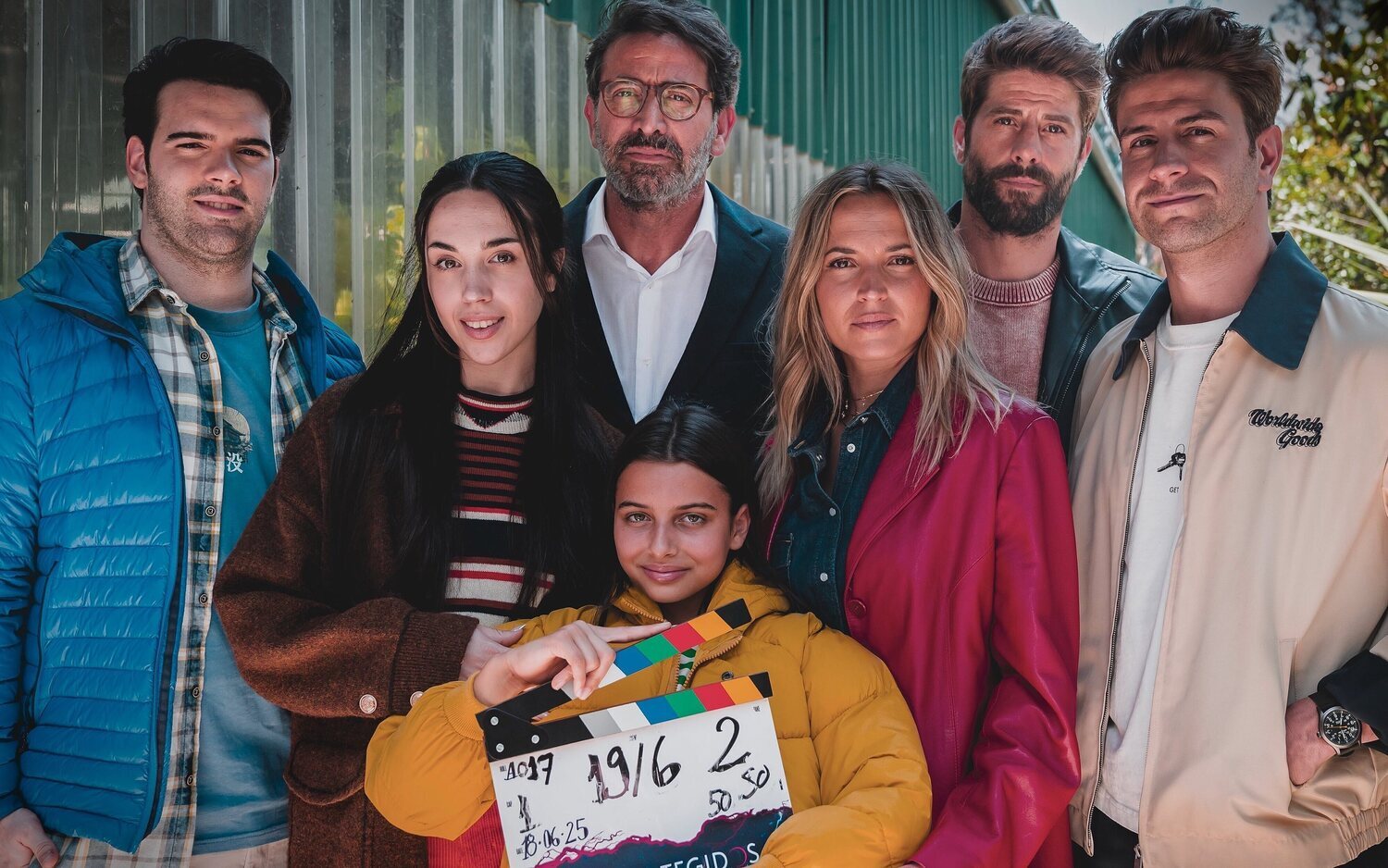 Primera imagen desde el rodaje de los nuevos episodios de 'Los protegidos'