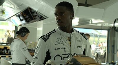 Damson Idris ('F1: La película'): "Carlos Sainz siempre se pasaba a saludarnos cuando estábamos rodando"