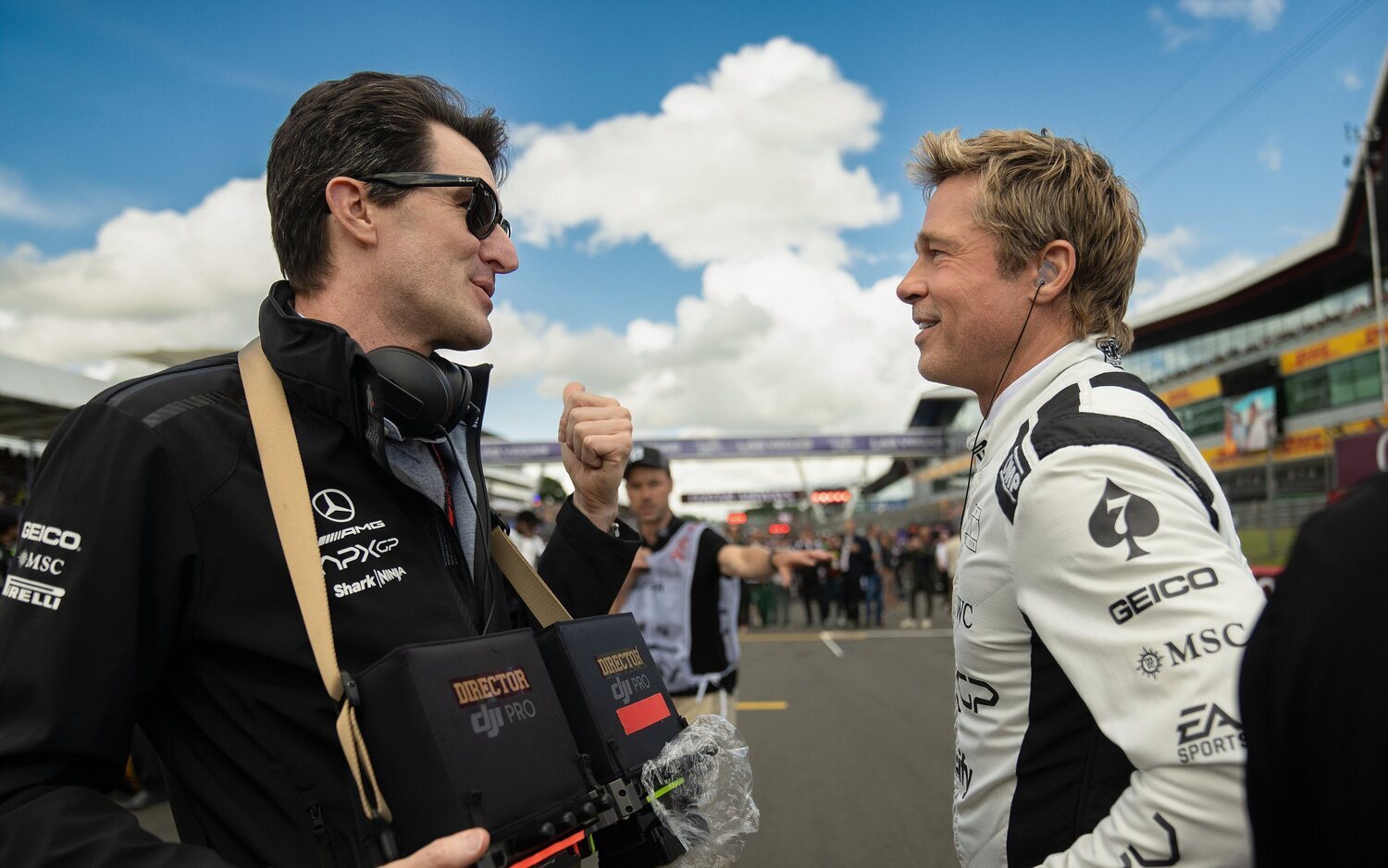 Joseph Kosinski y Brad Pitt