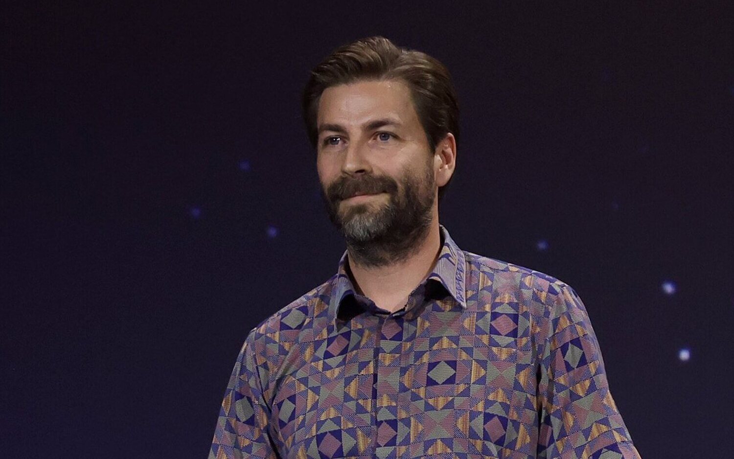 Jon Watts en la D23 Expo 2022 en Anaheim