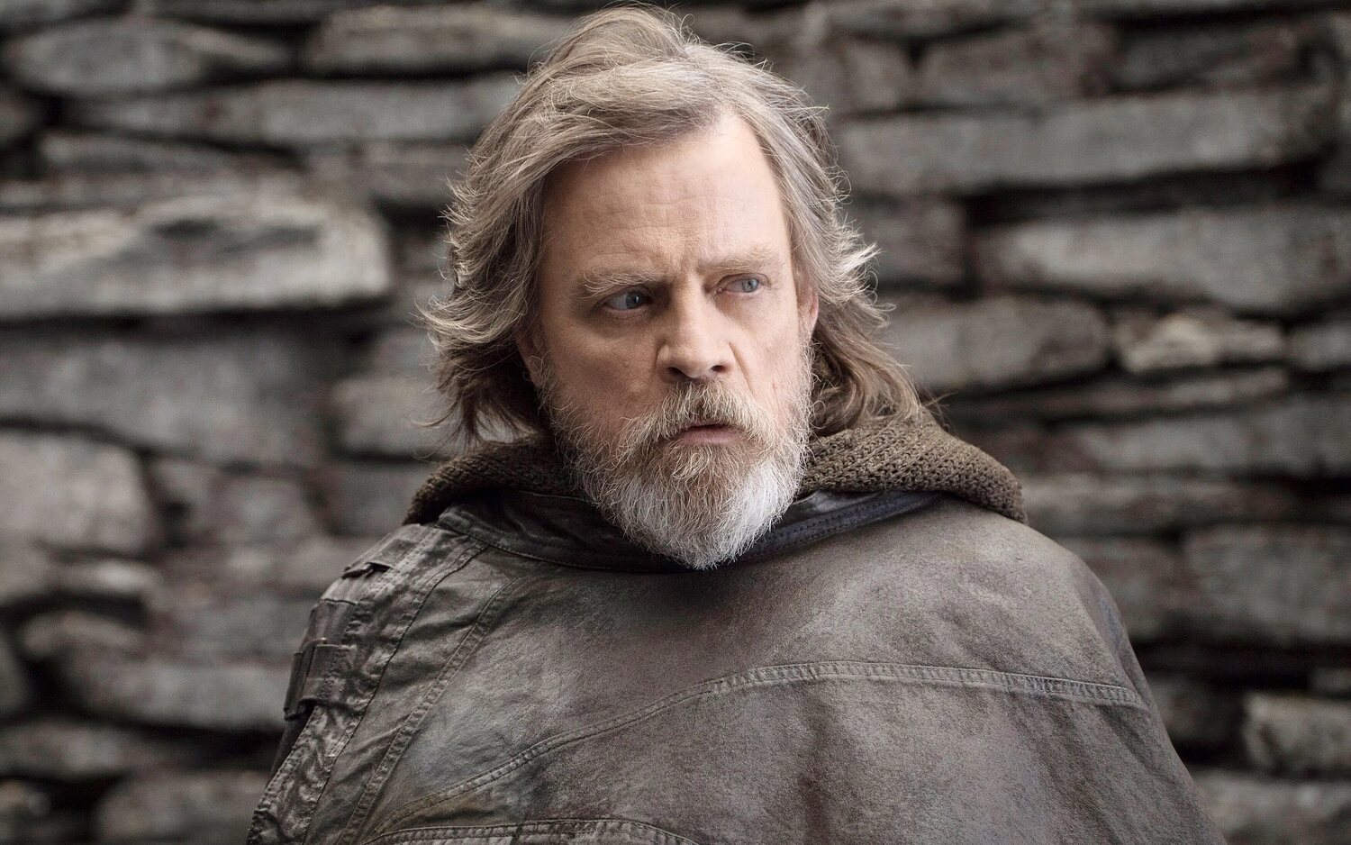 Mark Hamill como Luke Skywalker en 'Star Wars: Los últimos Jedi'
