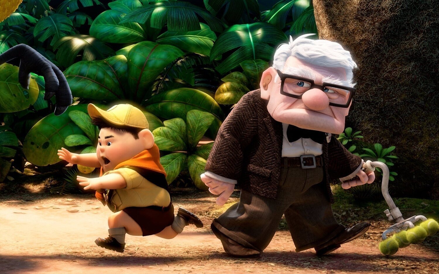 Russell y Carl, la improbable amistad en el centro de 'Up'
