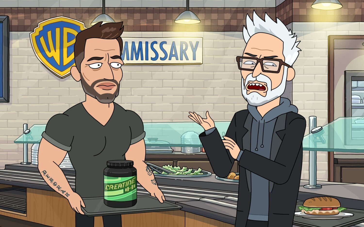 Mientras sus fandoms se pelean, Zack Snyder y James Gunn hace un cameo juntos en 'Rick y Morty'