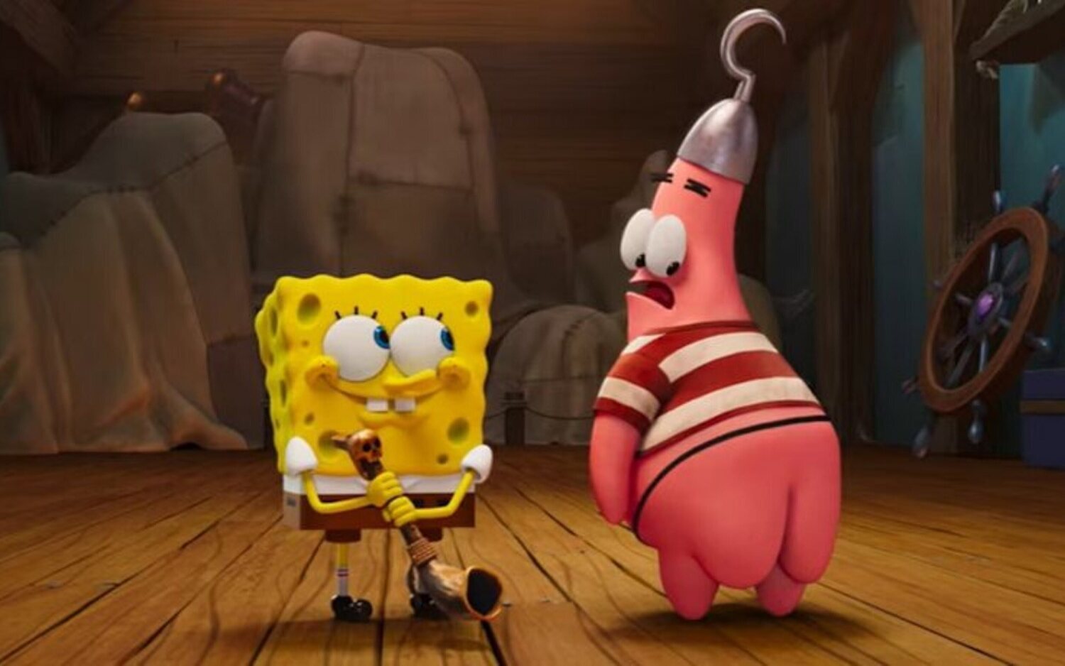 Bob Esponja vuelve al cine después de diez años con 'Bob Esponja: Una aventura pirata', que ya tiene tráiler