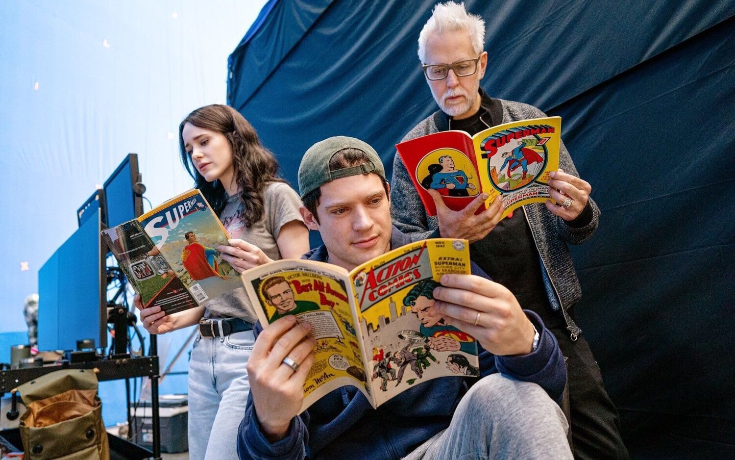 Trás las cámaras de 'Superman'