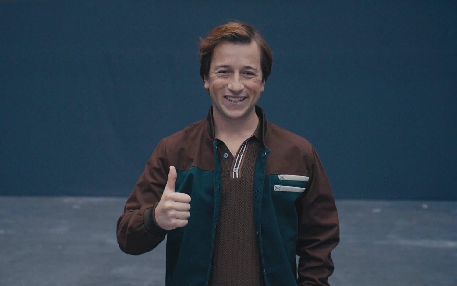 Skyler Gisondo en el rodaje de 'Superman'