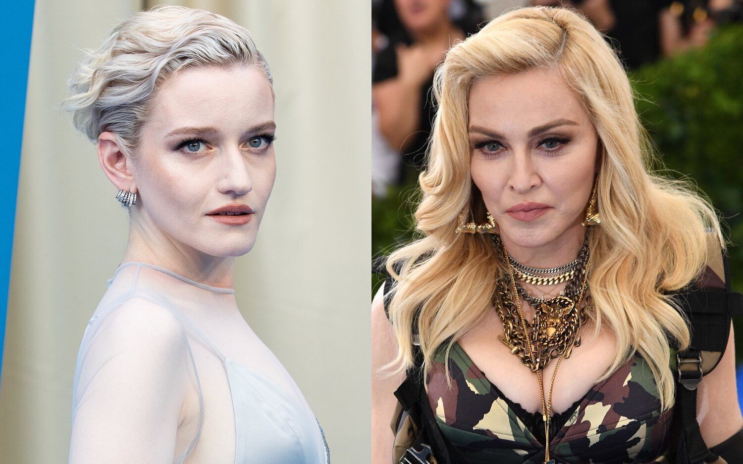 Julia Garner y Madonna