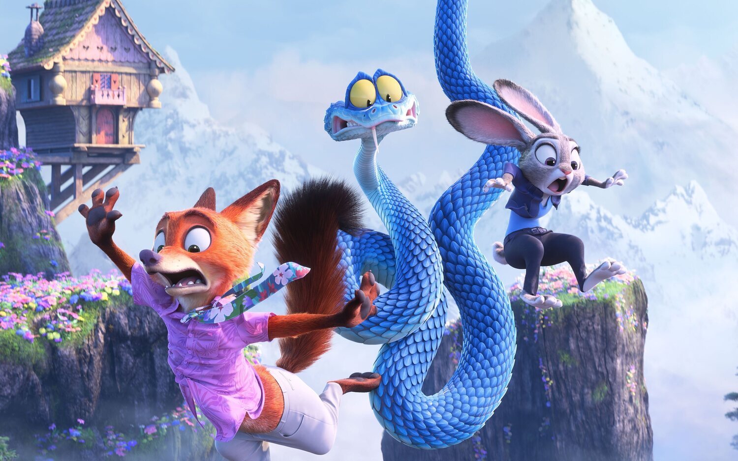 Un recién llegado a Zootrópolis trastoca la vida de Nick y Judy