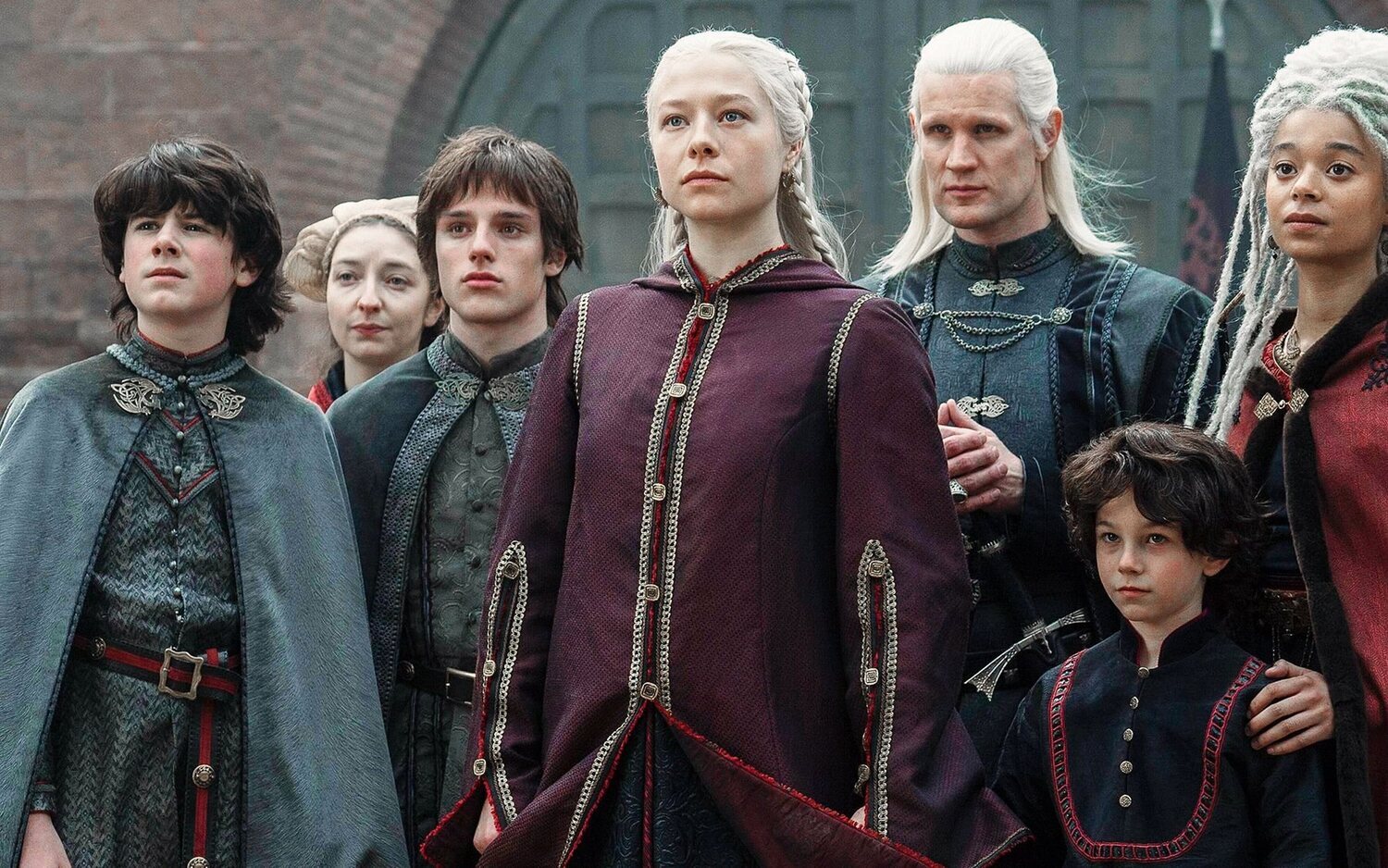Rhaenyra, Daemon y su familia antes de la guerra en 'La casa del dragón'