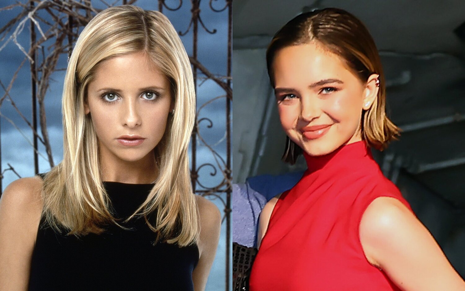 Sarah Michelle Gellar y Ryan Kiera Armstrong