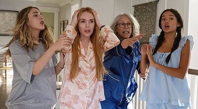 Lindsay Lohan ('Ponte en mi lugar de nuevo'): "Jamie Lee Curtis y yo tenemos una gran conexión cómica"