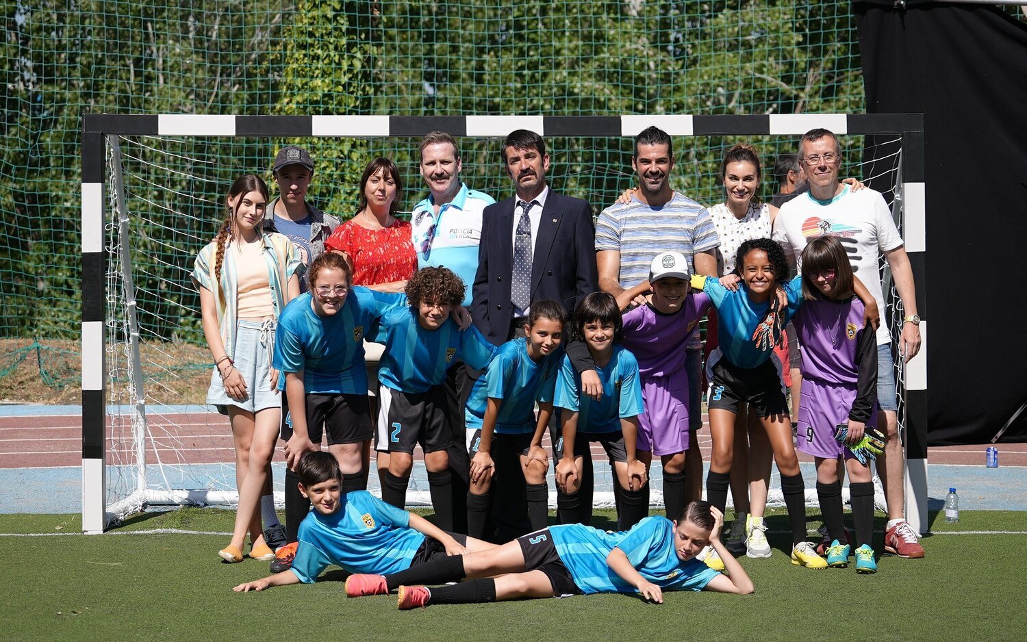 El elenco de 'Futbolísimos 2: El misterio del tesoro pirata'