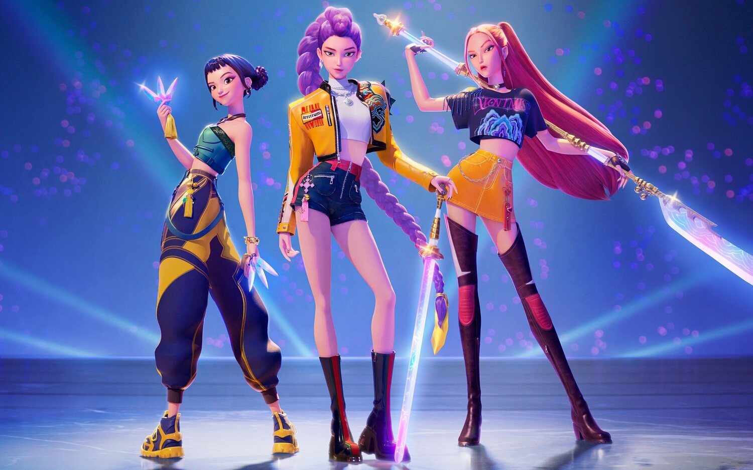 Netflix elige a 'Las guerreras k-pop' para los Oscars