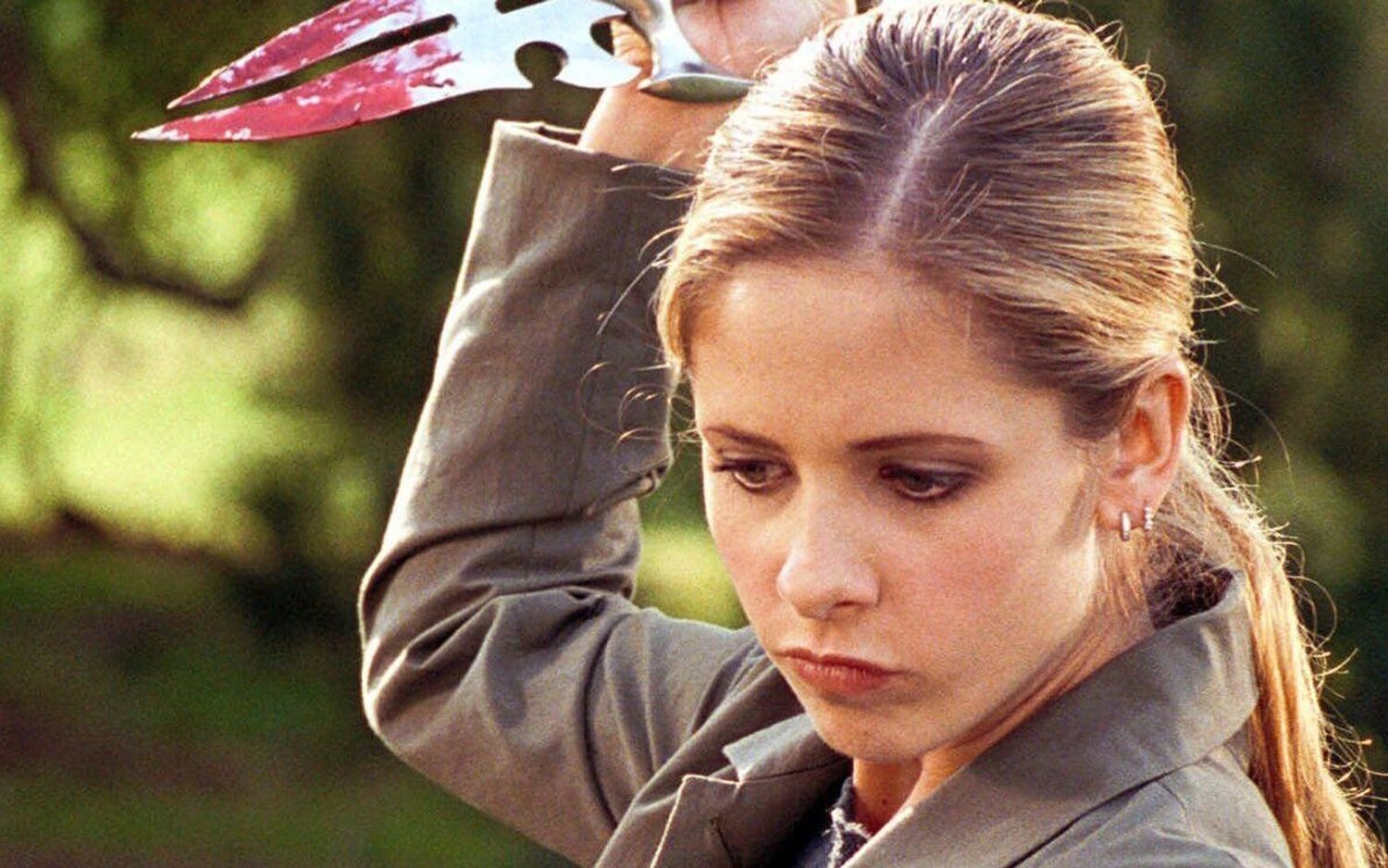 Sarah Michelle Gellar es Buffy Summers en 'Buffy, cazavampiros'