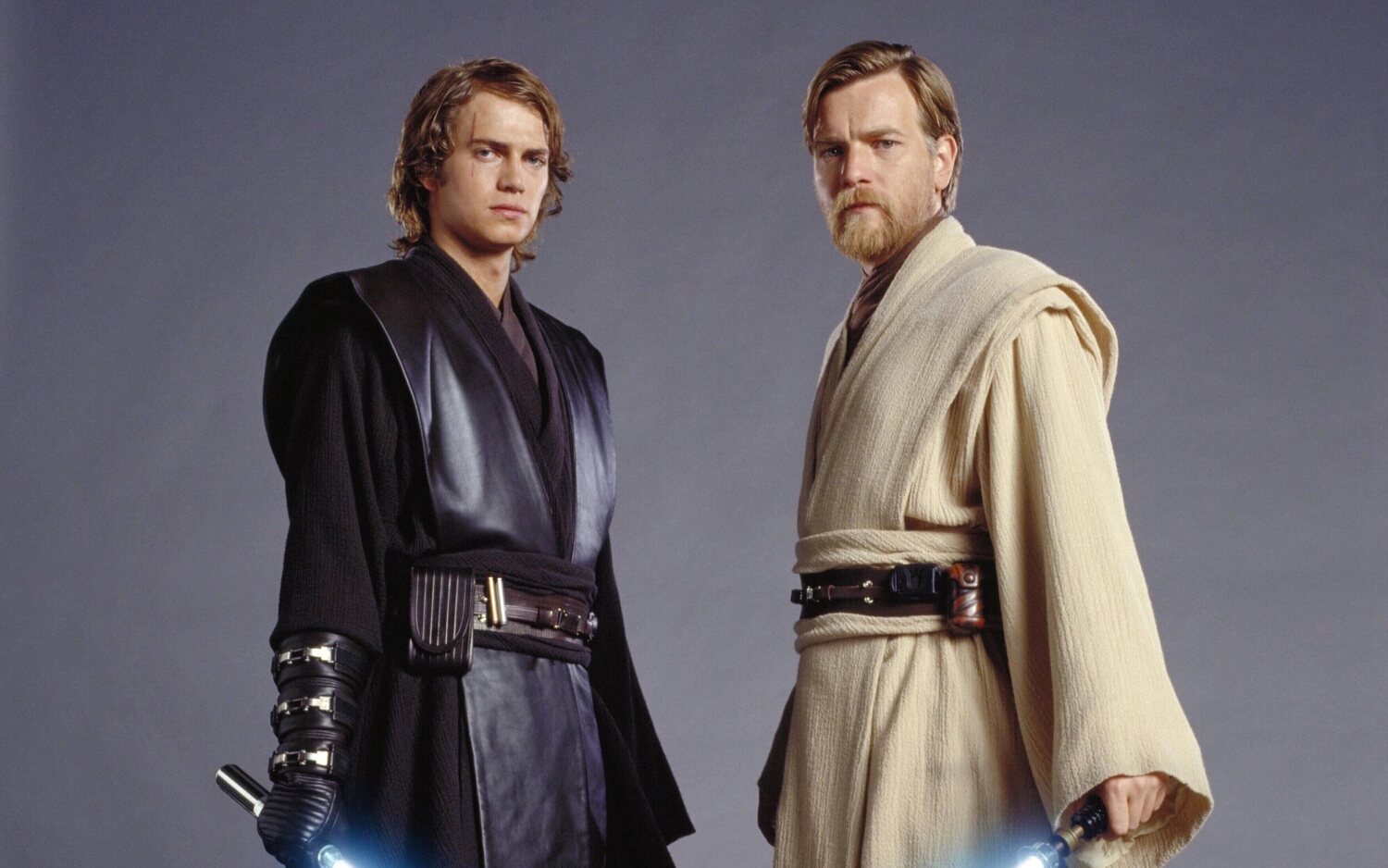 Anakin Skywalker y Obi-Wan Kenobi en 'Star Wars'