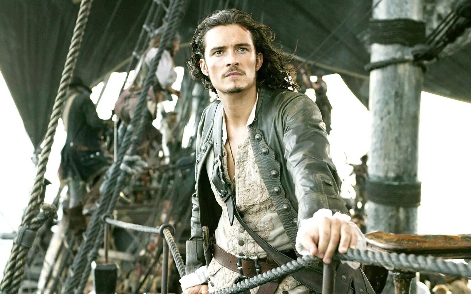 Orlando Bloom en 'Piratas del Caribe'
