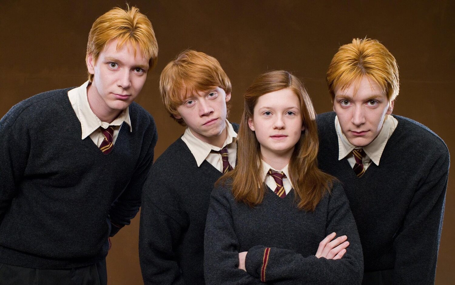 Los hermanos Weasley en la saga cinematográfica de 'Harry Potter'