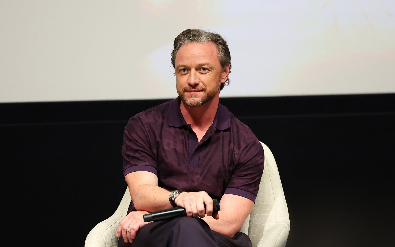 James McAvoy en un pase especial de 'No hables con extraños'