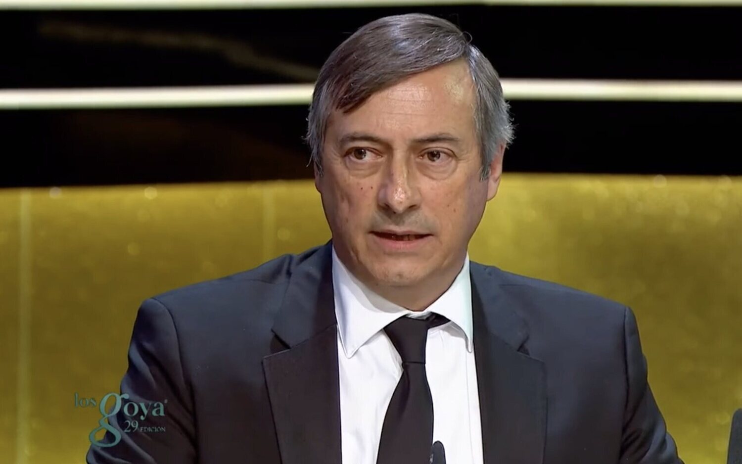 José Antonio Félez en la gala de los Goya de 2017
