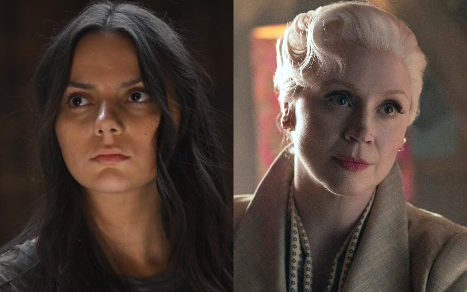 Dafne Keen y Gwendoline Christie