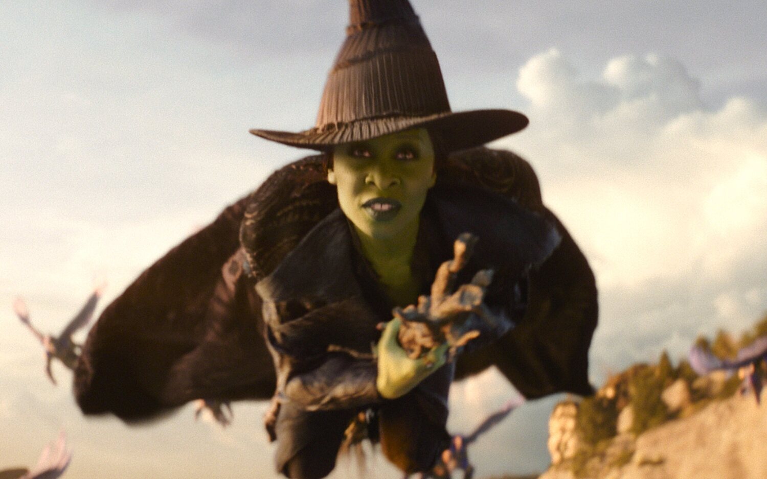 Cynthia Erivo como Elphaba