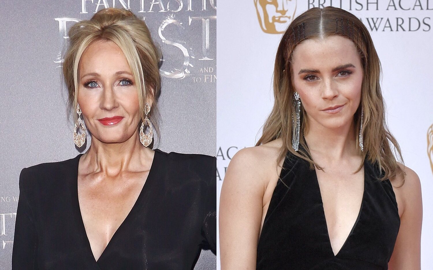 J.K Rowling y Emma Watson