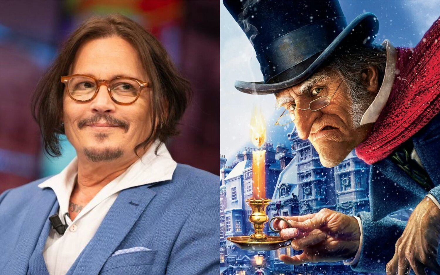 Johnny Depp será Scrooge