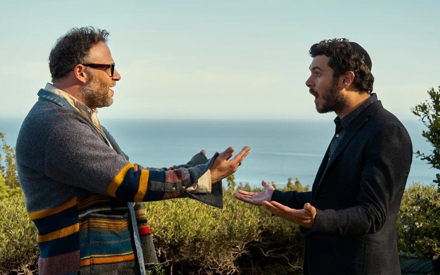 Seth Rogen se sale del guion en 'Nadie quiere esto'