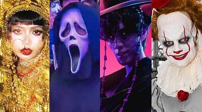 Los mejores disfraces de Halloween 2025: Drew Barrymore como Ghostface, Lisa de 'Jíbaro' y muchos más